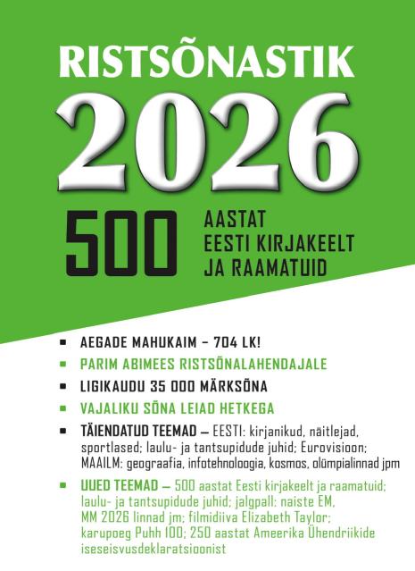 Ristsõnastik 2026